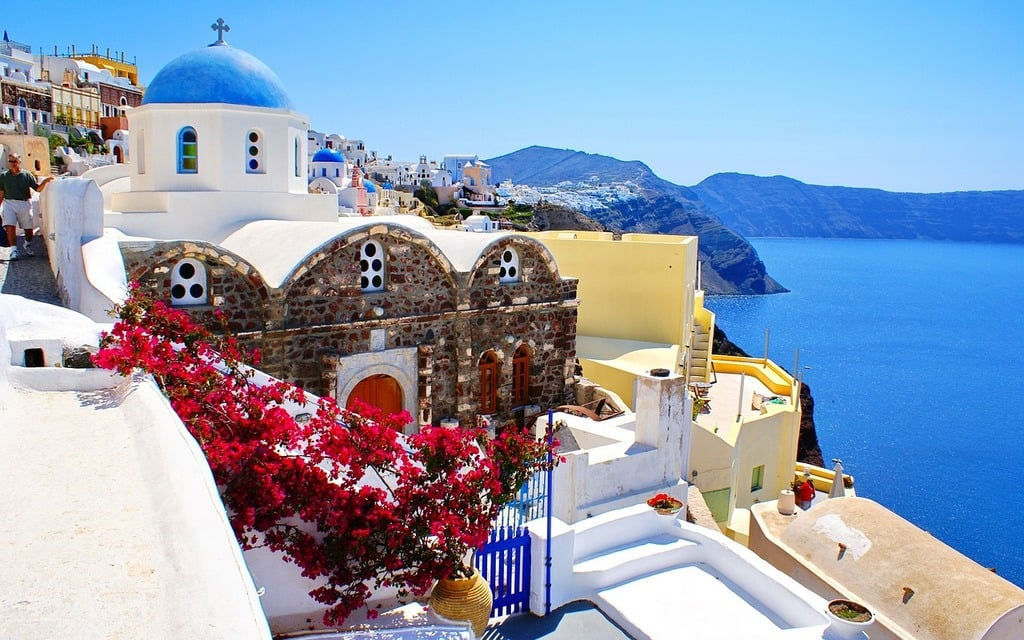 Santorini islands Greece