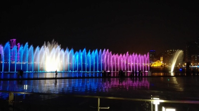 water fountain display  Al Majaz, Sharjah