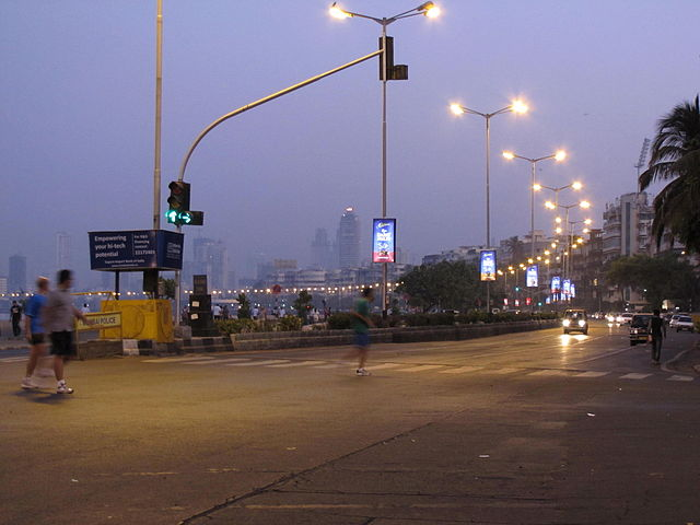 Morning view at Marine Drive