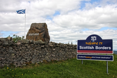 Scotland border