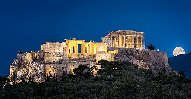 Acropolis Of Athens Greece