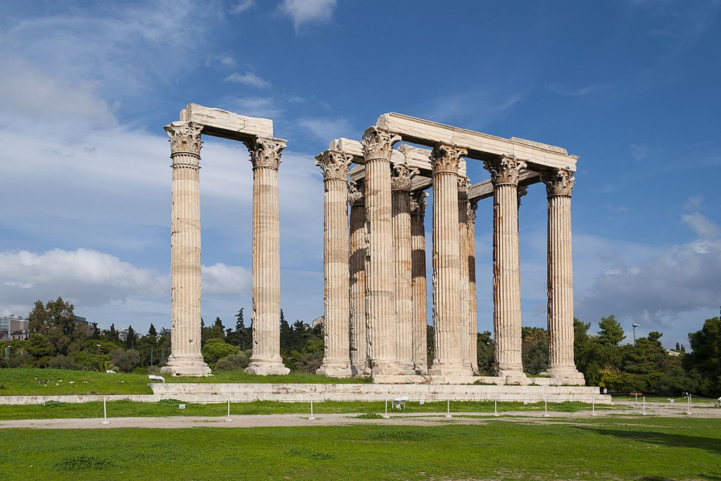 Temple of Olympian Zeus Athens Greece