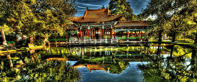 China garten zürich hdr