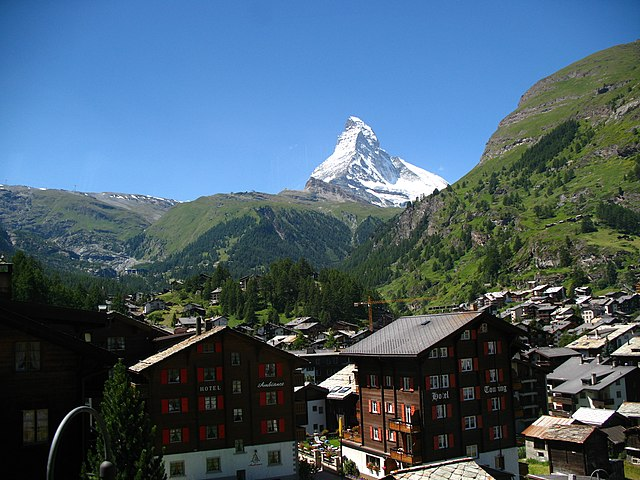  Zermatt - Matterhorn viewed from Gornergratbahn