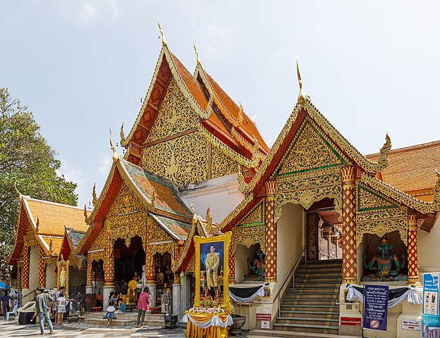 Chiang-Mai Thailand Wat-Phra-That-Doi-Suthep