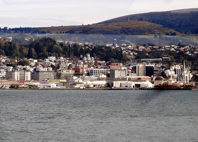 Dunedin from the Otago Peninsula