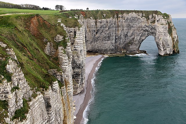 Falaise d'Aval - Étretat, Frankreich