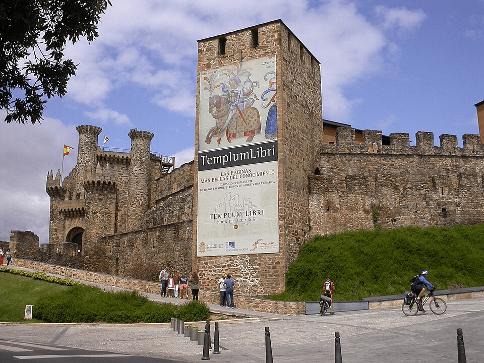 Castillo templario en Ponferrada