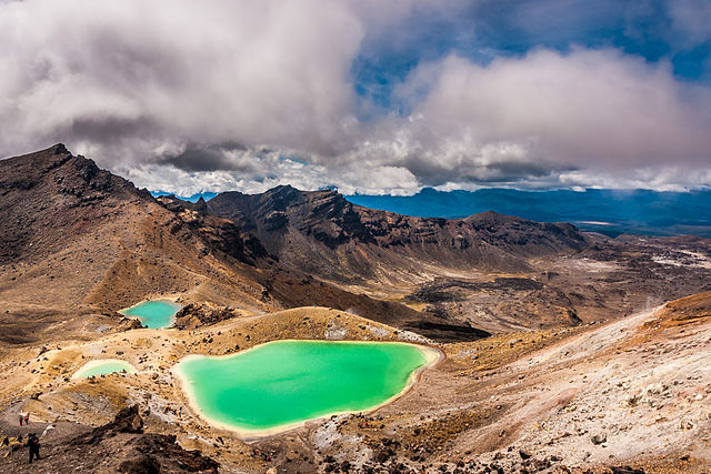 Emerald Lakes, New Zealand