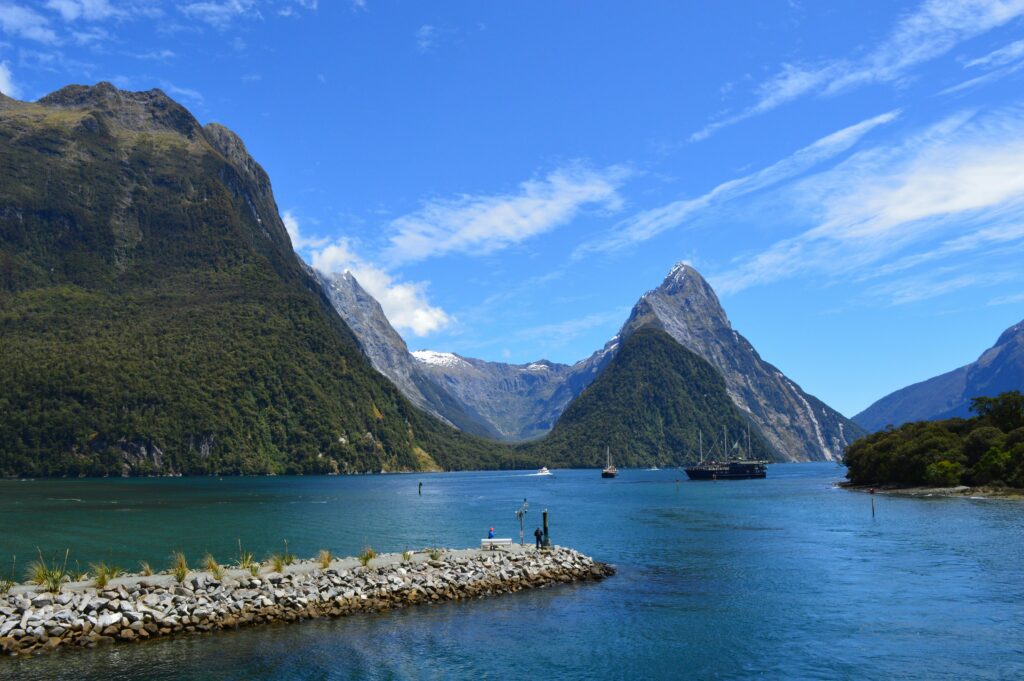 Fiordland National Park in New Zealand