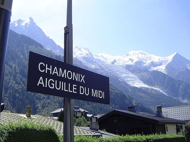 Chamonix-Mont-Blanc -- halte Aiguille du Midi