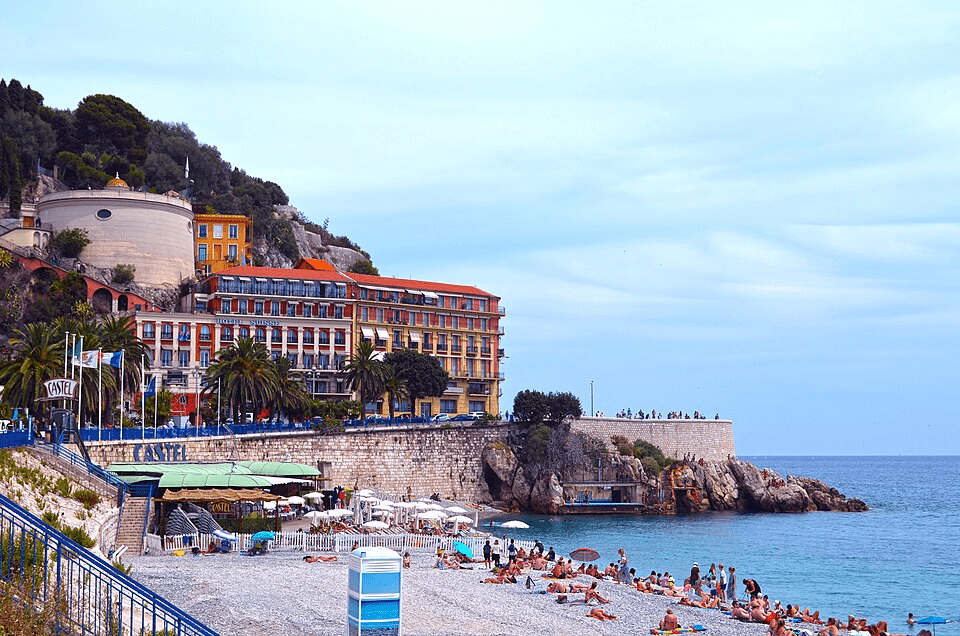 Beachfront, Promenade des Anglais, Nice, France