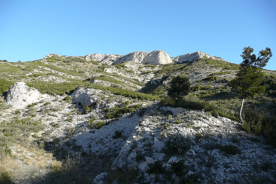 Les Alpilles près de Saint Rémy de Provence